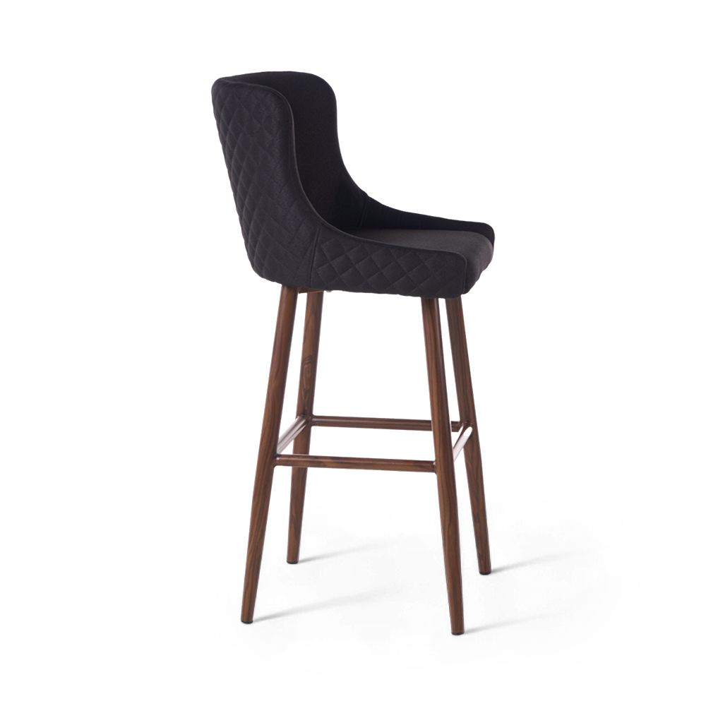 Rindu Bar Stool with Backrest - Image 3