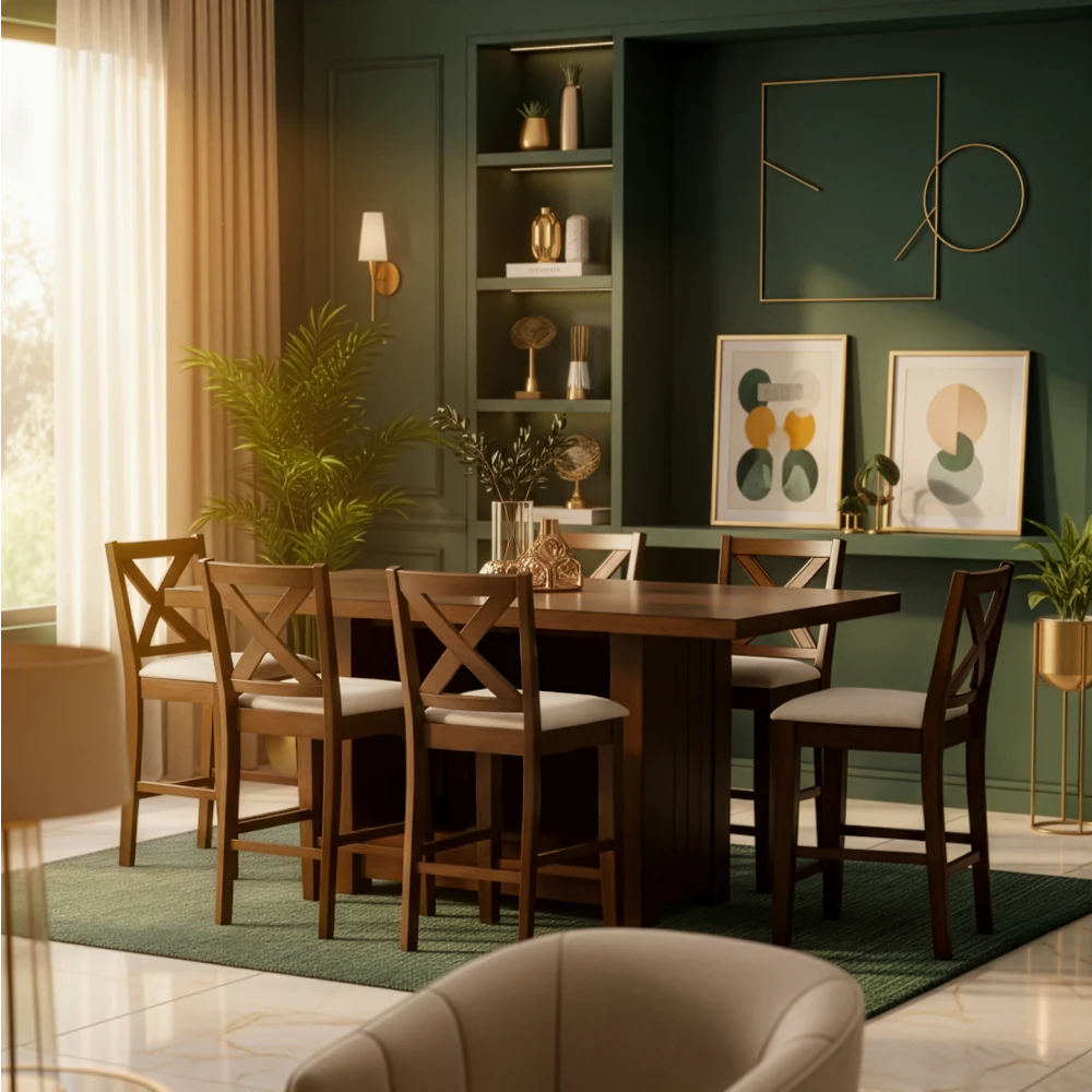 Dinihari Dining Set with Storage (6 Seater) - Image 22