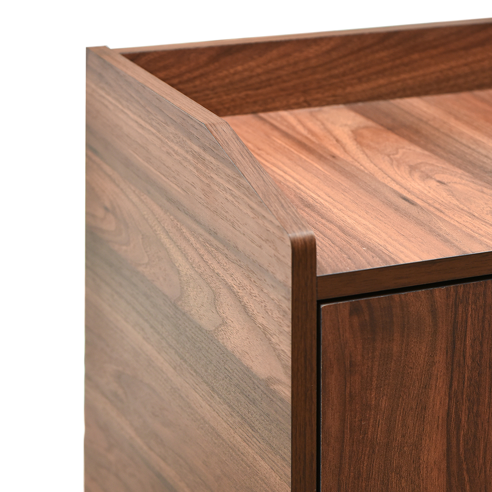 Mocha Lux Shoe Cabinet - Image 4