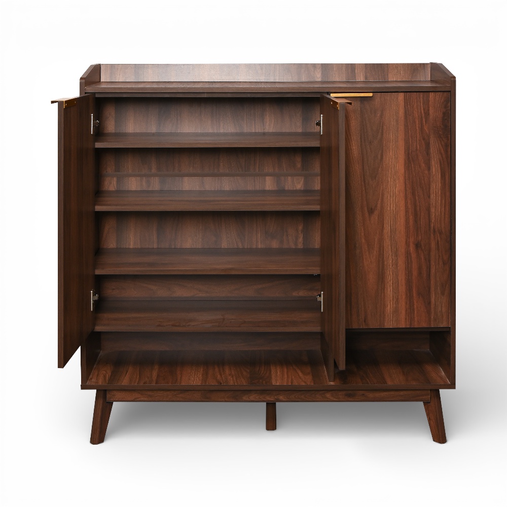 Mocha Lux Shoe Cabinet - Image 3