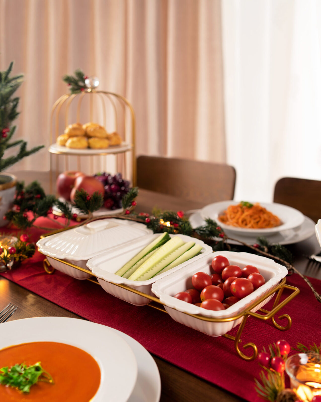 Casserole 3 Pcs Set with Iron Stand - Image 12