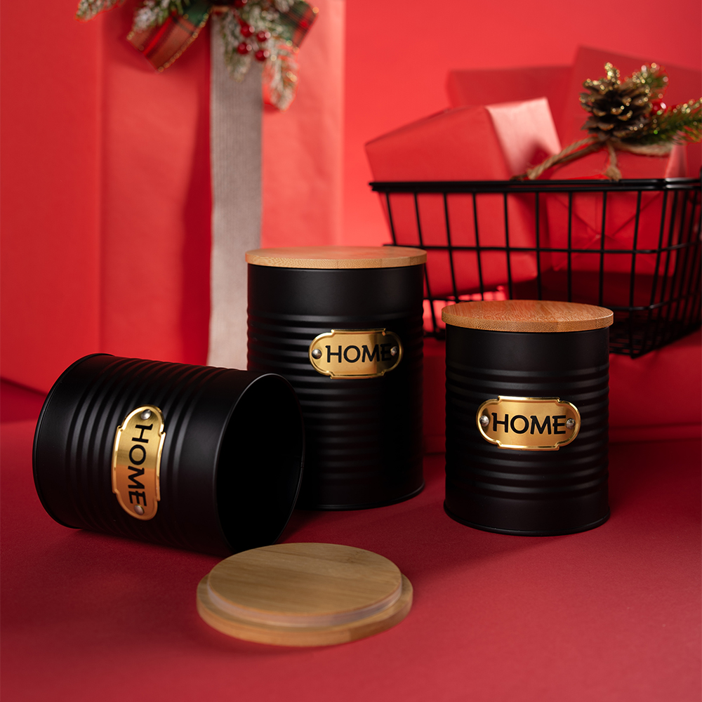 Bamboo Lid Canister - Image 11