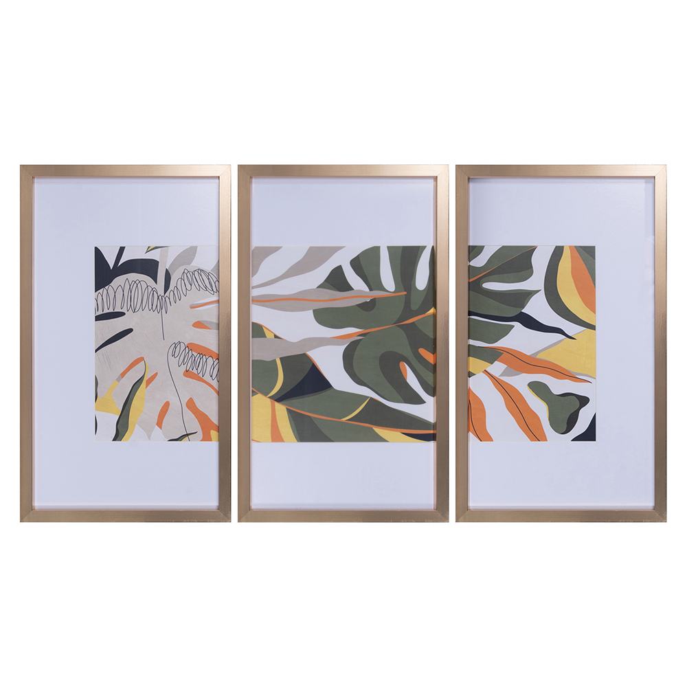 3 Pcs Framed Wall Art