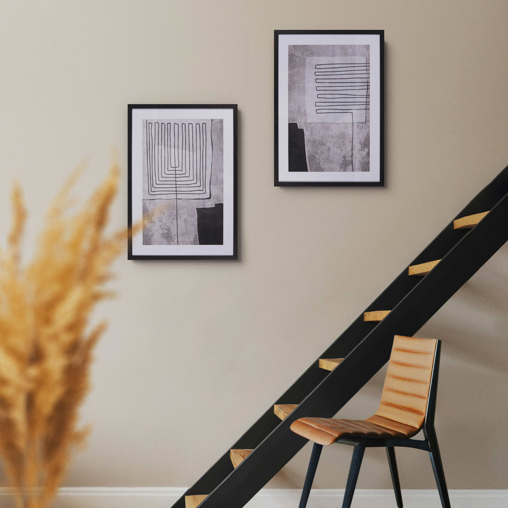 2 Pcs Framed Wall Art - Image 2