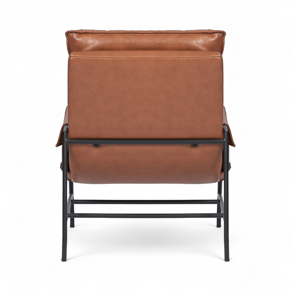 Boston Lounge Chair with Ottoman - Image 5