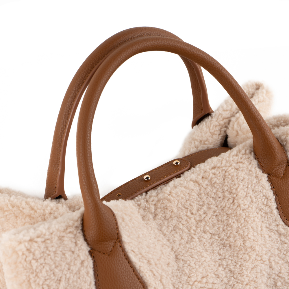 Faux Fur Handbag - Image 4