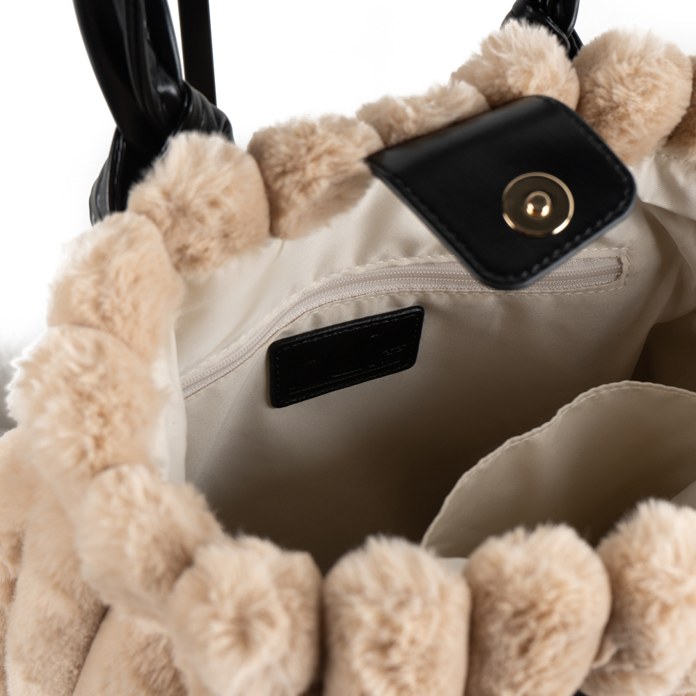 Faux Fur Handbag - Image 3