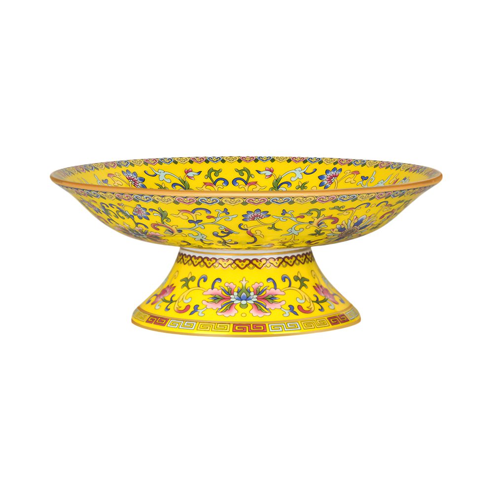 8" Pedestral Porcelain Plate