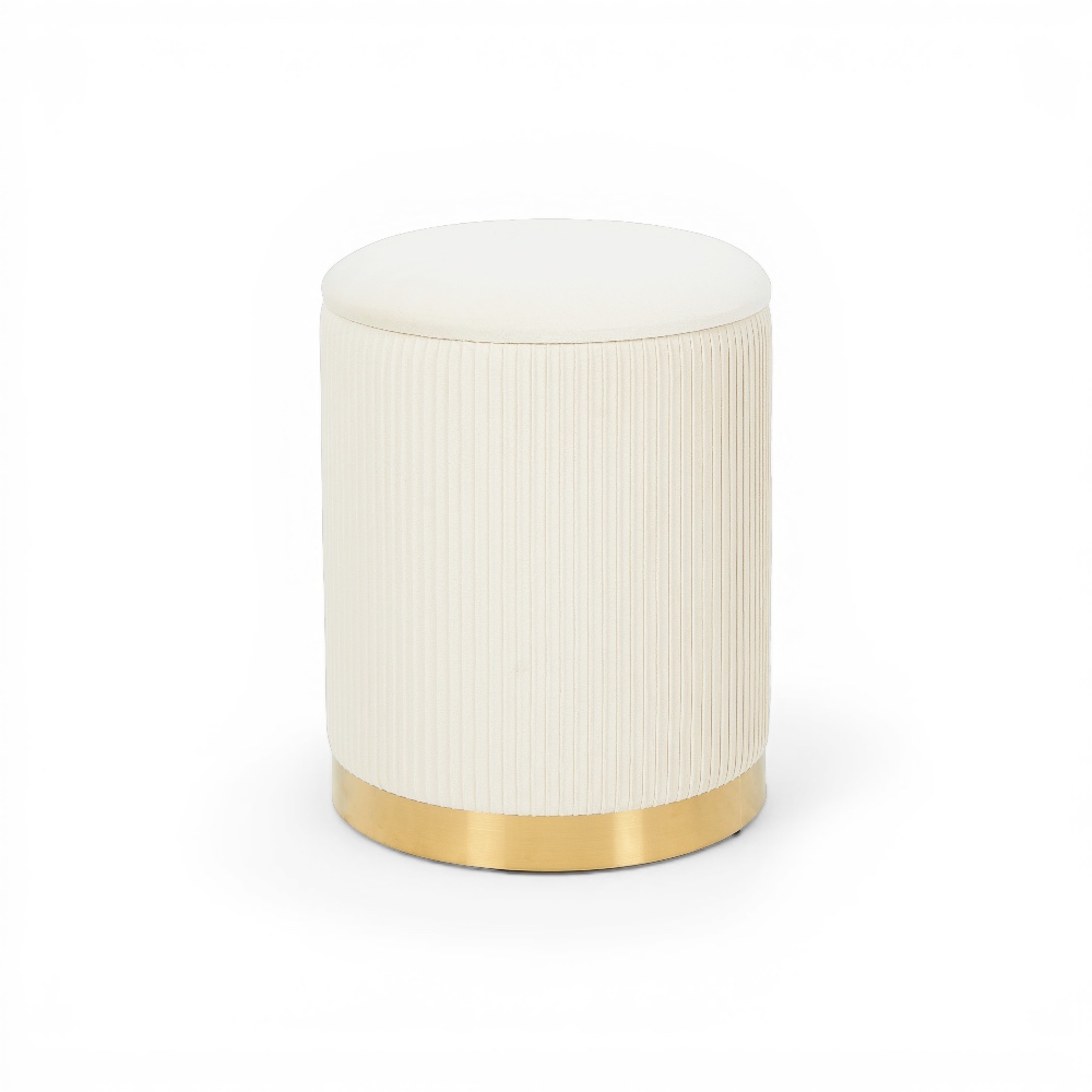 Barry Round Storage Stool