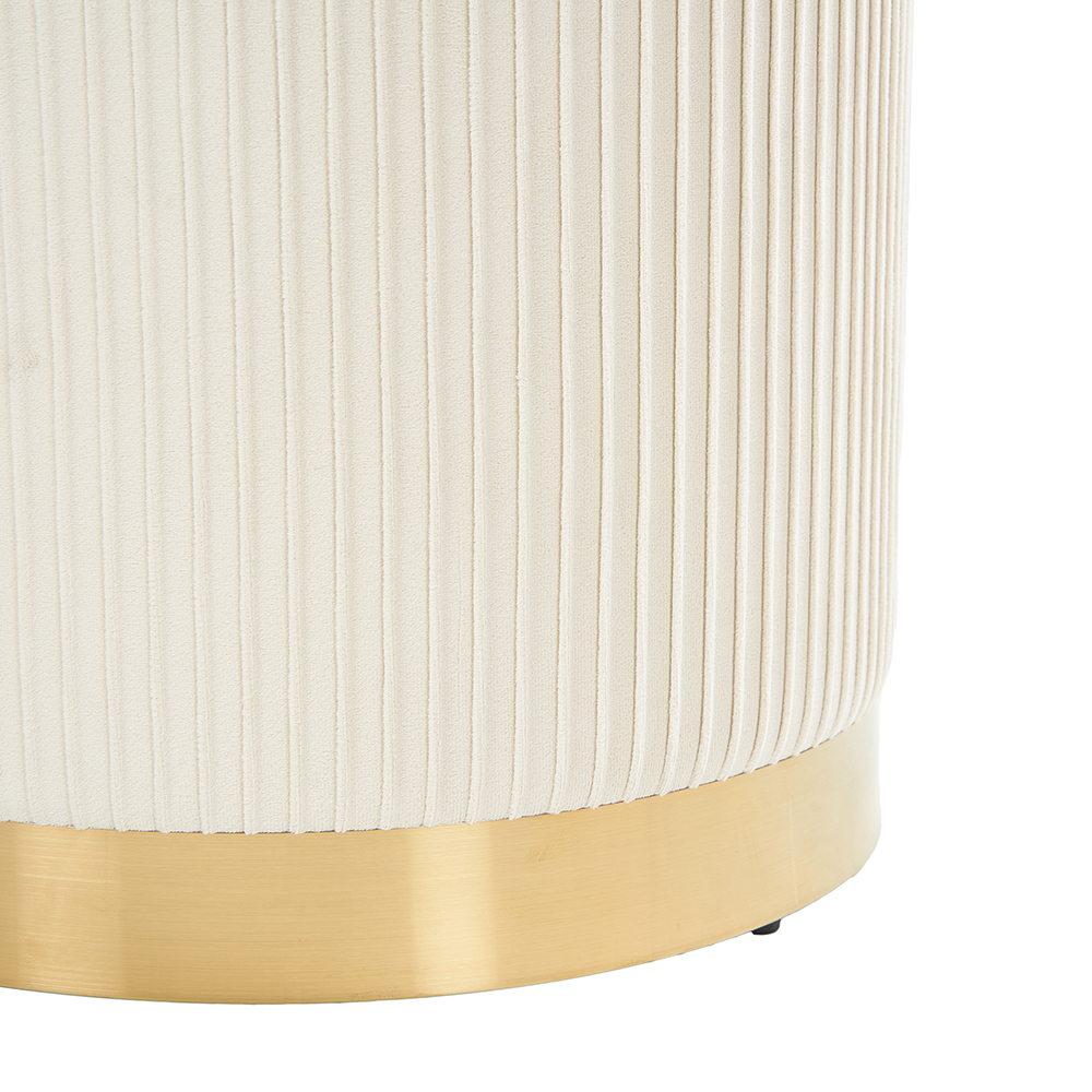 Barry Round Storage Stool - Image 4