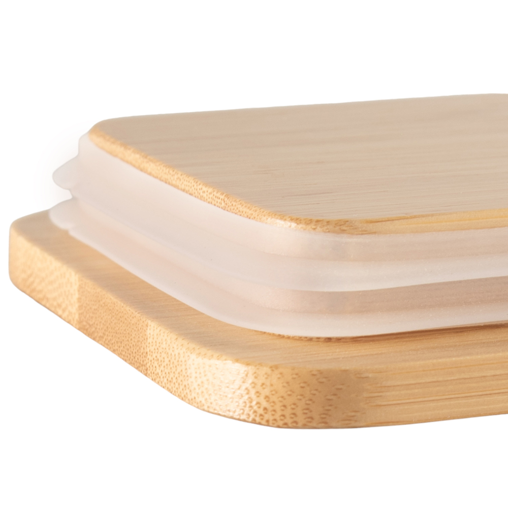 Butter Container with Bamboo Lid & Knife Spread - Image 8