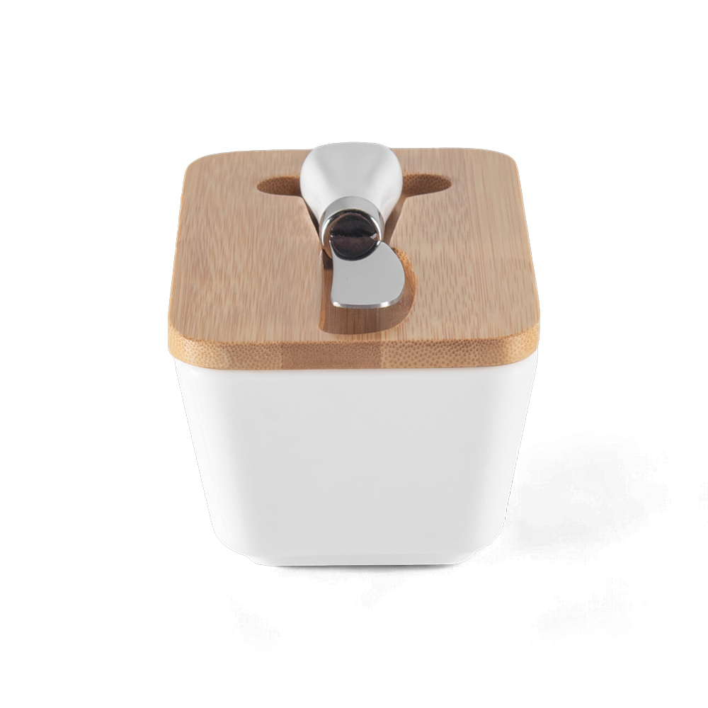 Butter Container with Bamboo Lid & Knife Spread - Image 5