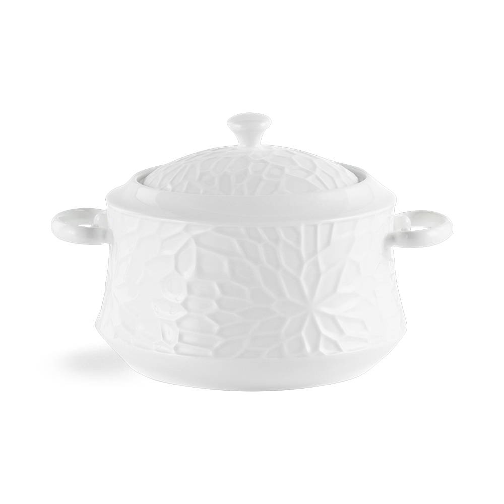 Soup Set For 6 with Bamboo Stand - Image 14