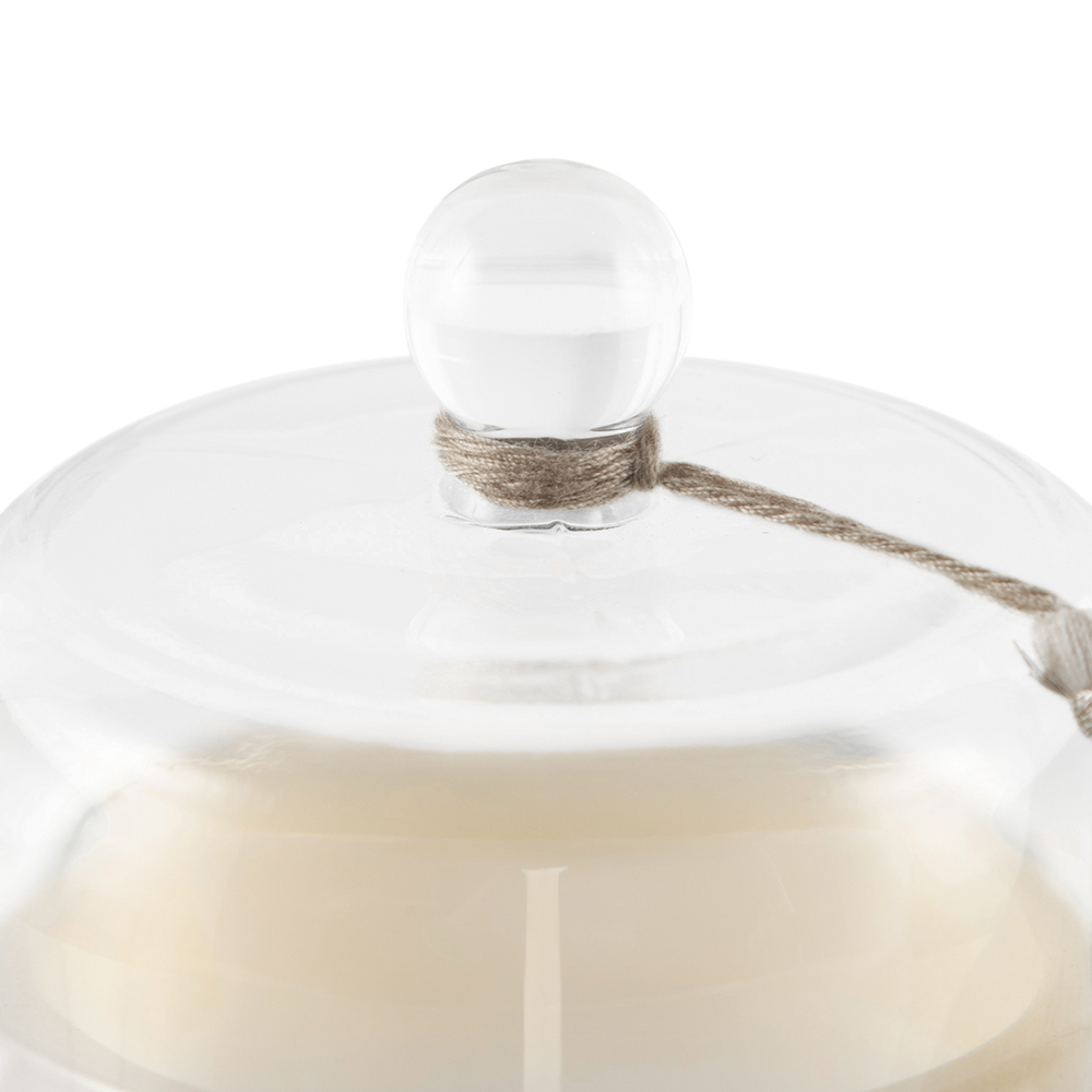 Scented Candle with Glass Dome Cover - Image 4