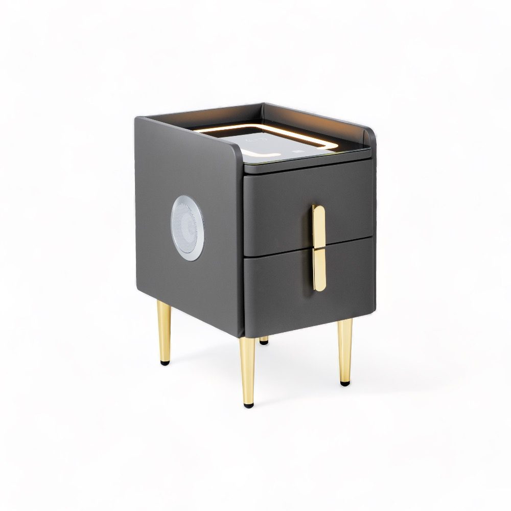 Edison Smart Bedside Table (Rectangular)