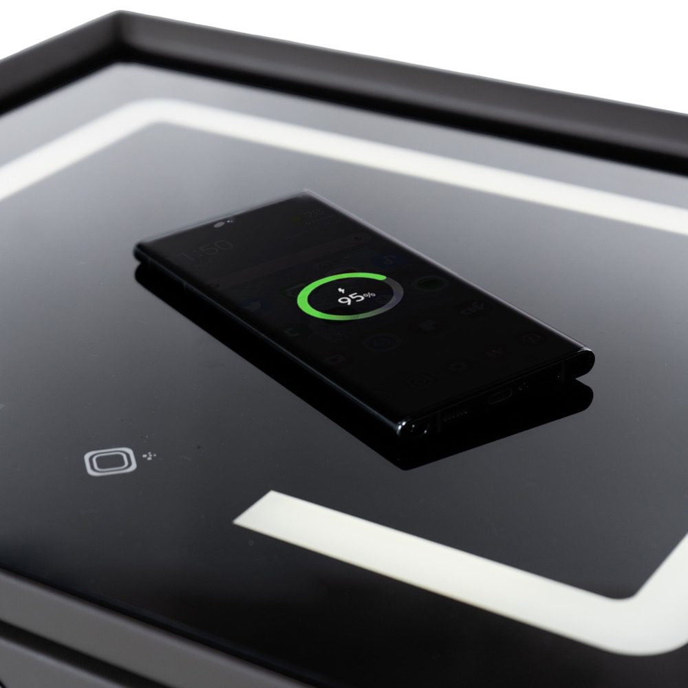 Edison Smart Bedside Table (Square, Fingerprint Lock) - Image 13