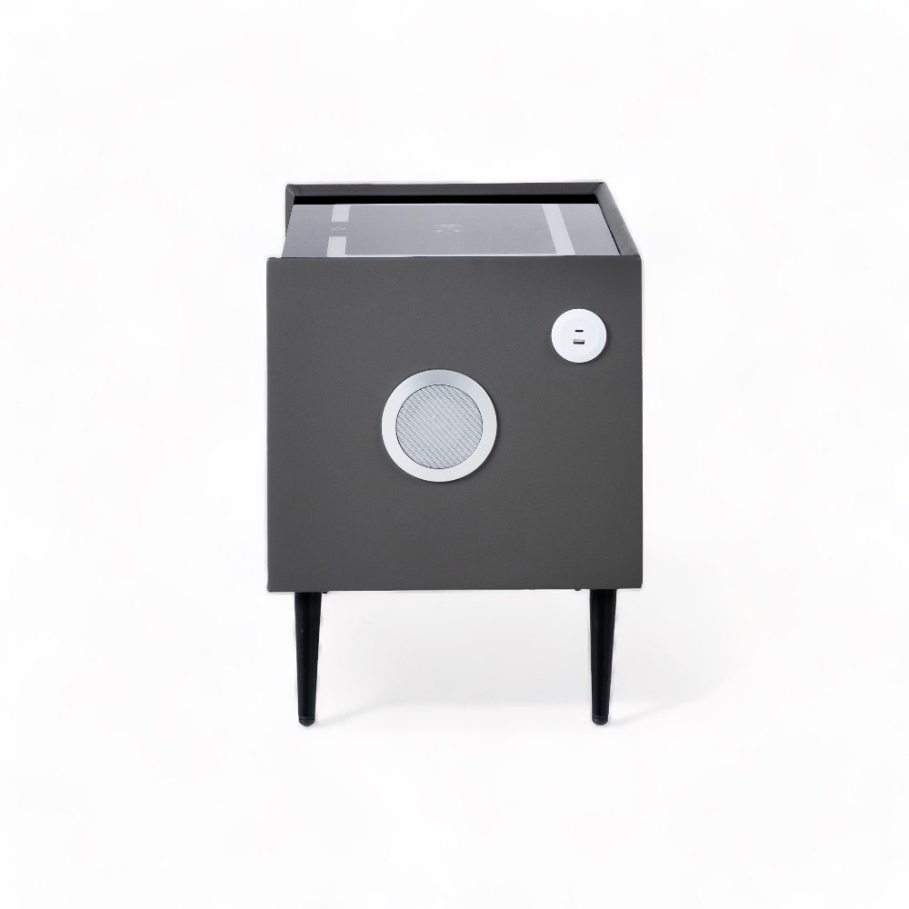Edison Smart Bedside Table (Square, Fingerprint Lock) - Image 8