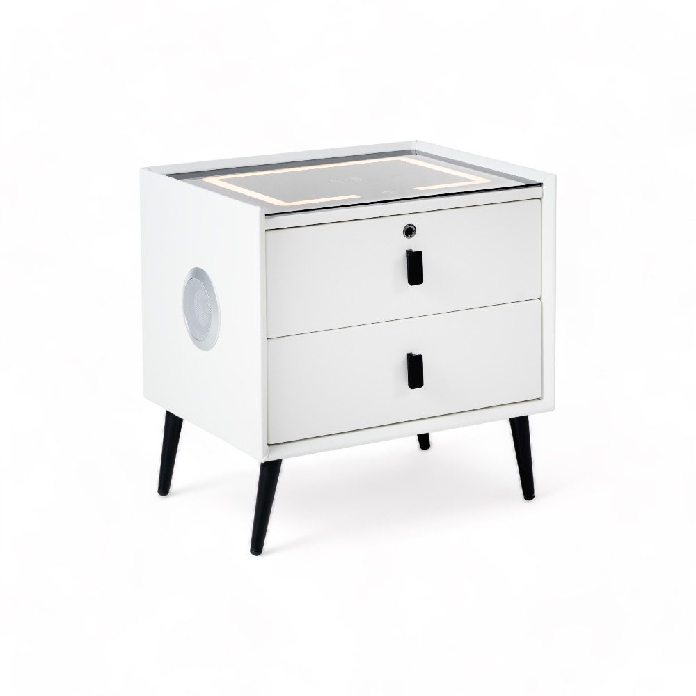 Edison Smart Bedside Table (Square, Fingerprint Lock) - Image 20