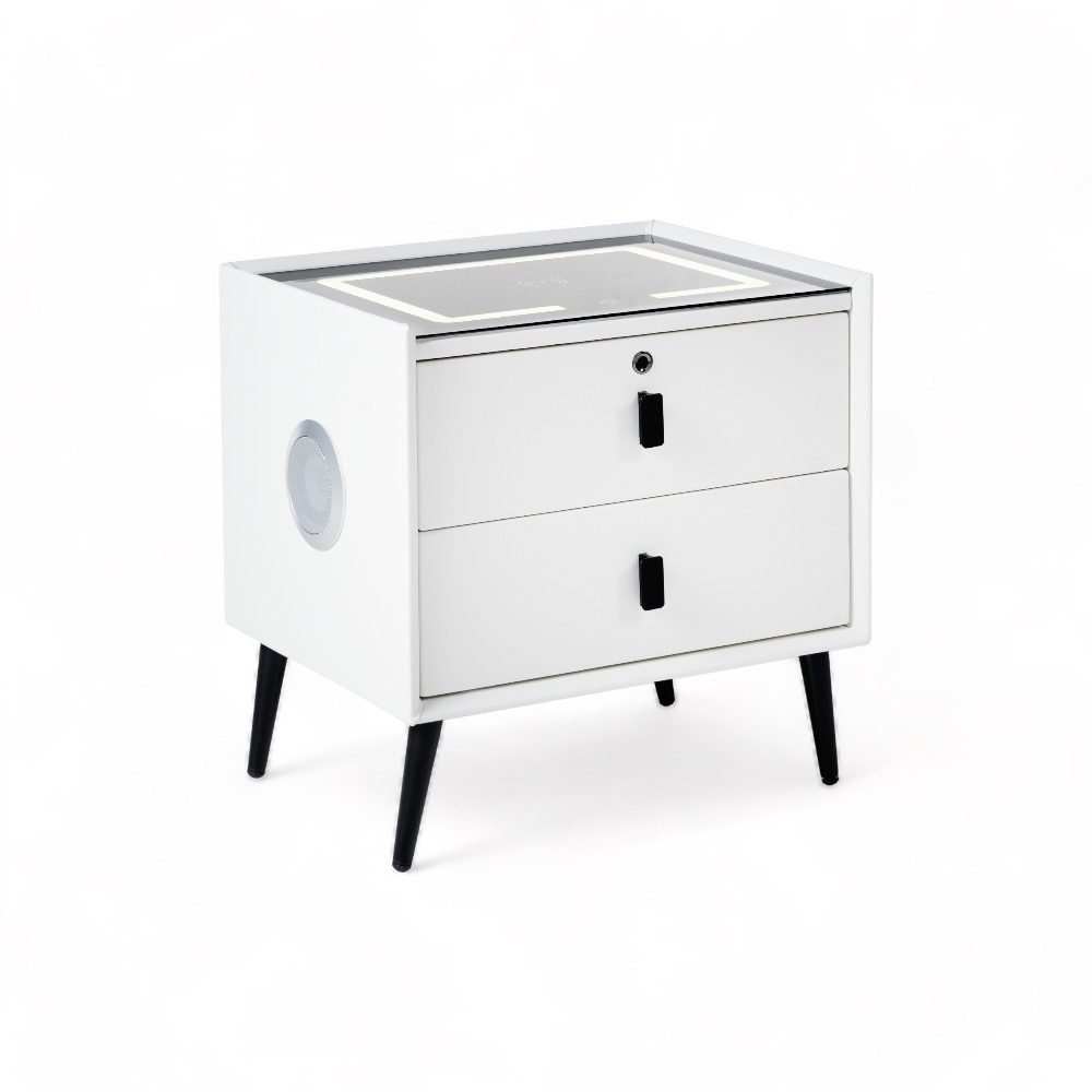 Edison Smart Bedside Table (Square, Fingerprint Lock) - Image 21