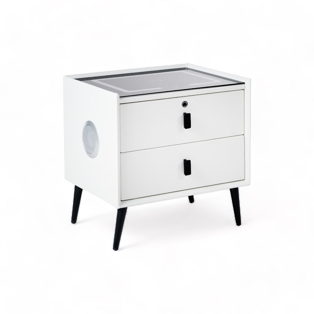 Edison Smart Bedside Table (Square, Fingerprint Lock) - Image 22