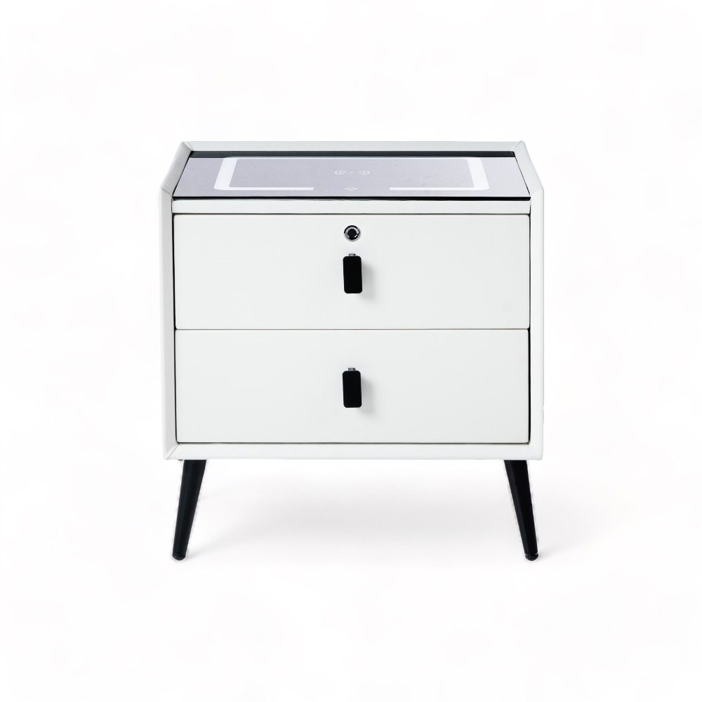 Edison Smart Bedside Table (Square, Fingerprint Lock) - Image 19