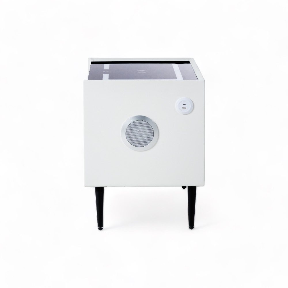 Edison Smart Bedside Table (Square, Fingerprint Lock) - Image 23