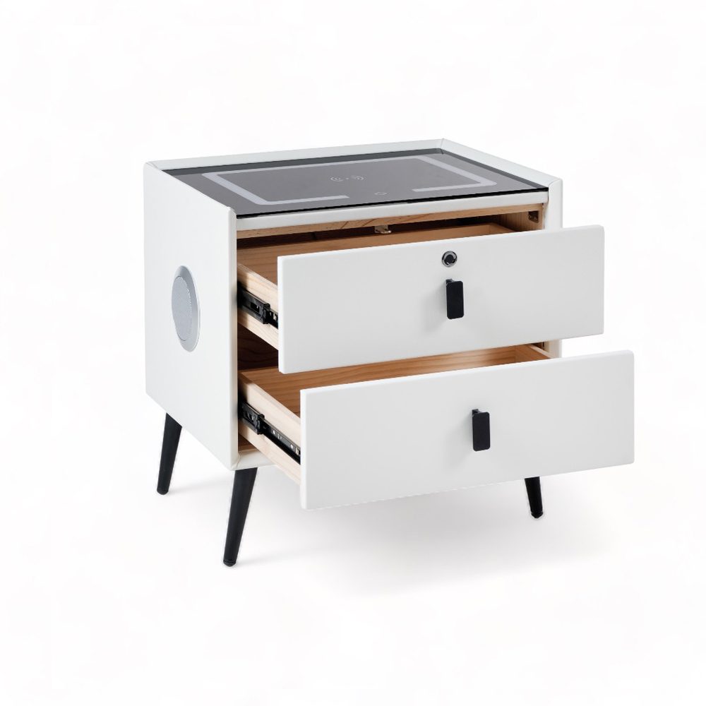 Edison Smart Bedside Table (Square, Fingerprint Lock) - Image 25