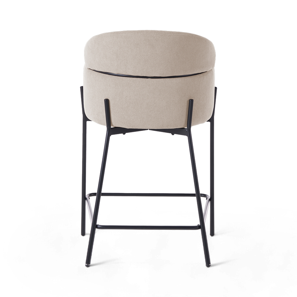 Zuri Bar Stool with Backrest - Image 13