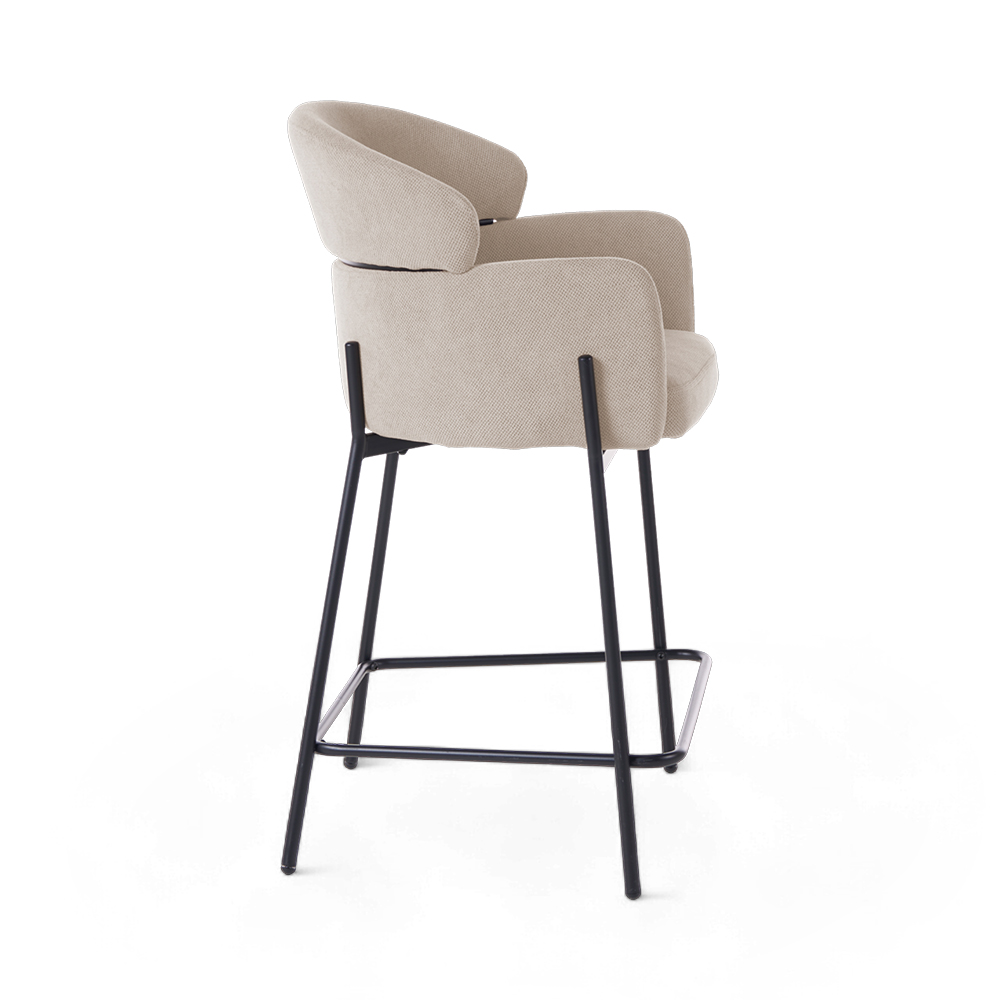 Zuri Bar Stool with Backrest - Image 12
