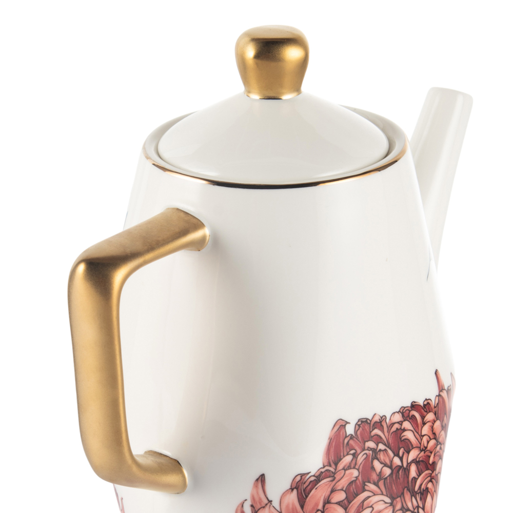 Floral Tea Set For 4 - Image 9
