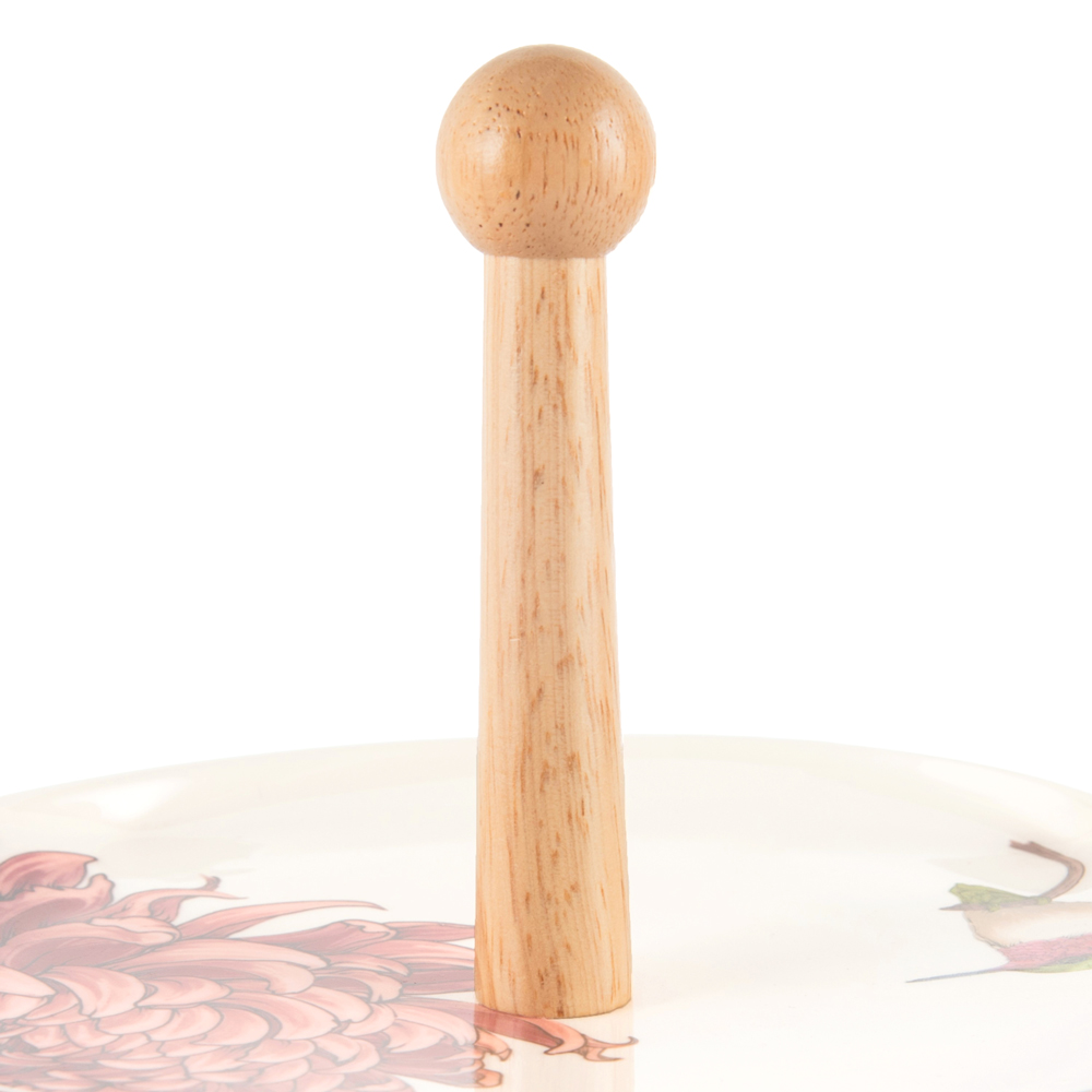Floral 2 Tier Cake Stand - Image 4