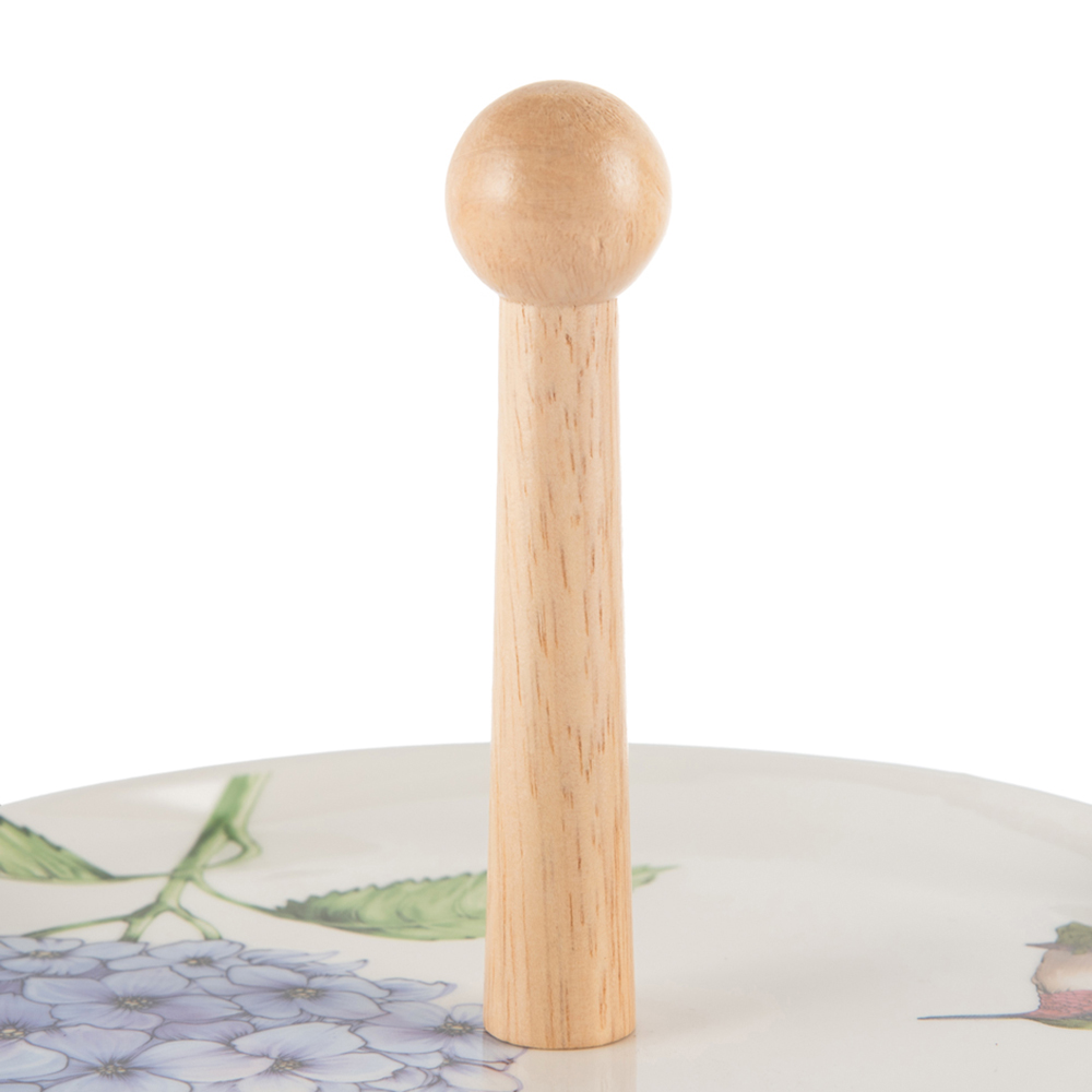 Floral 2 Tier Cake Stand - Image 10