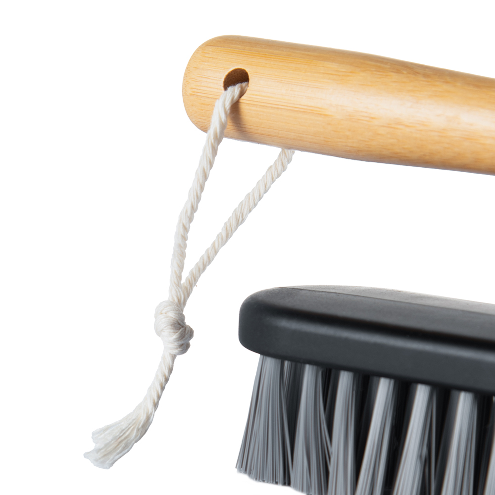 Scrub Brush with Bamboo Handle - Image 3
