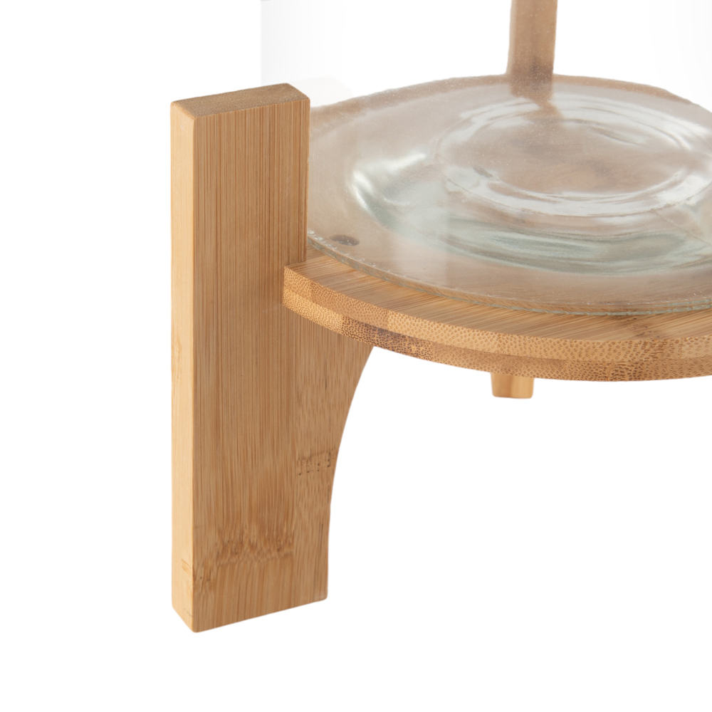 Beverage Dispenser with Bamboo Stand (2L) - Image 6