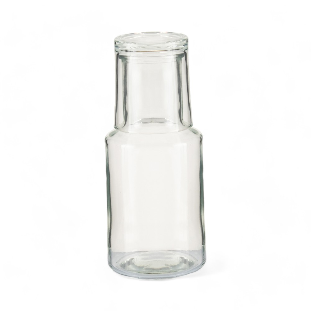 2 Pcs Glass Carafe Set