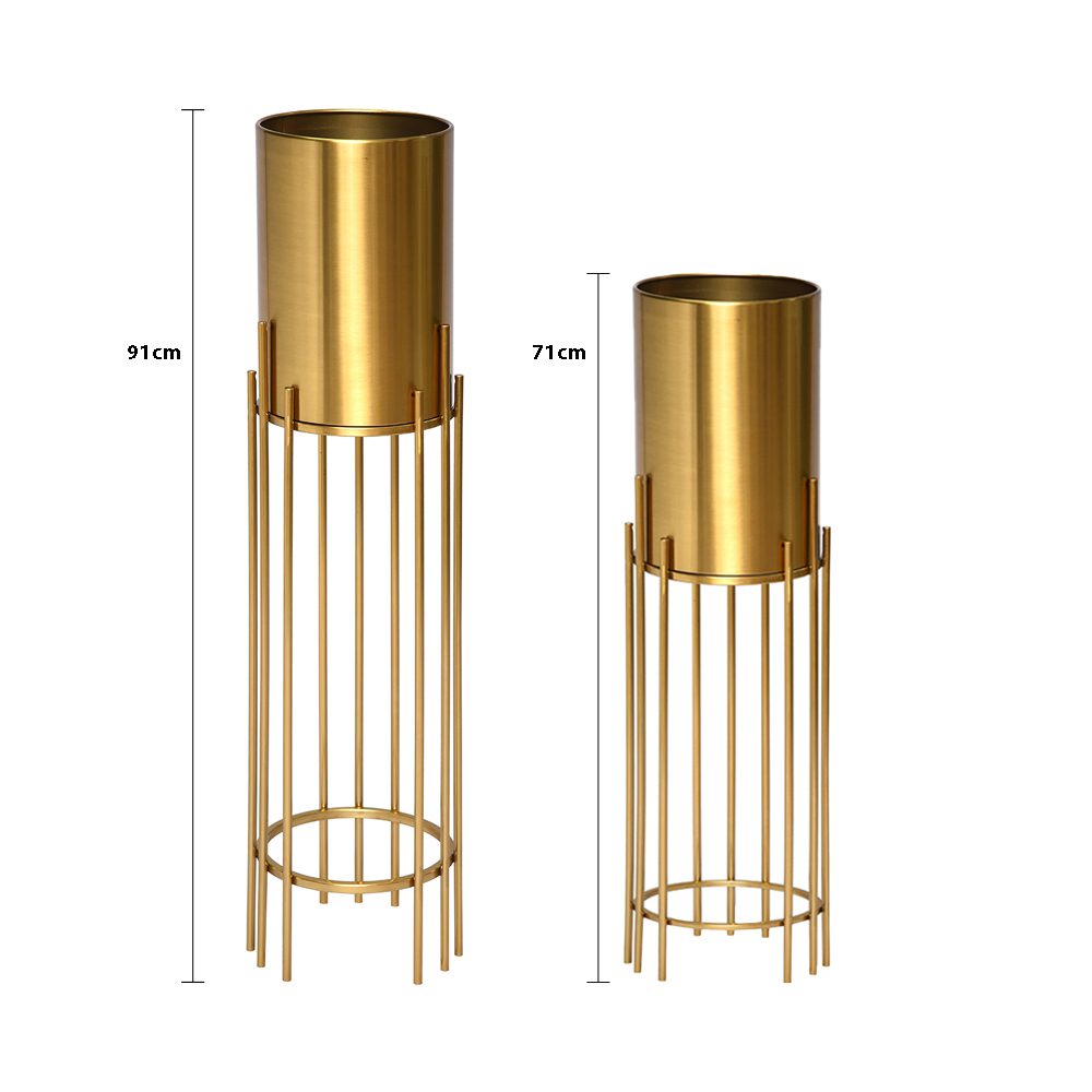 Aries Metal Planter with Stand - Image 2