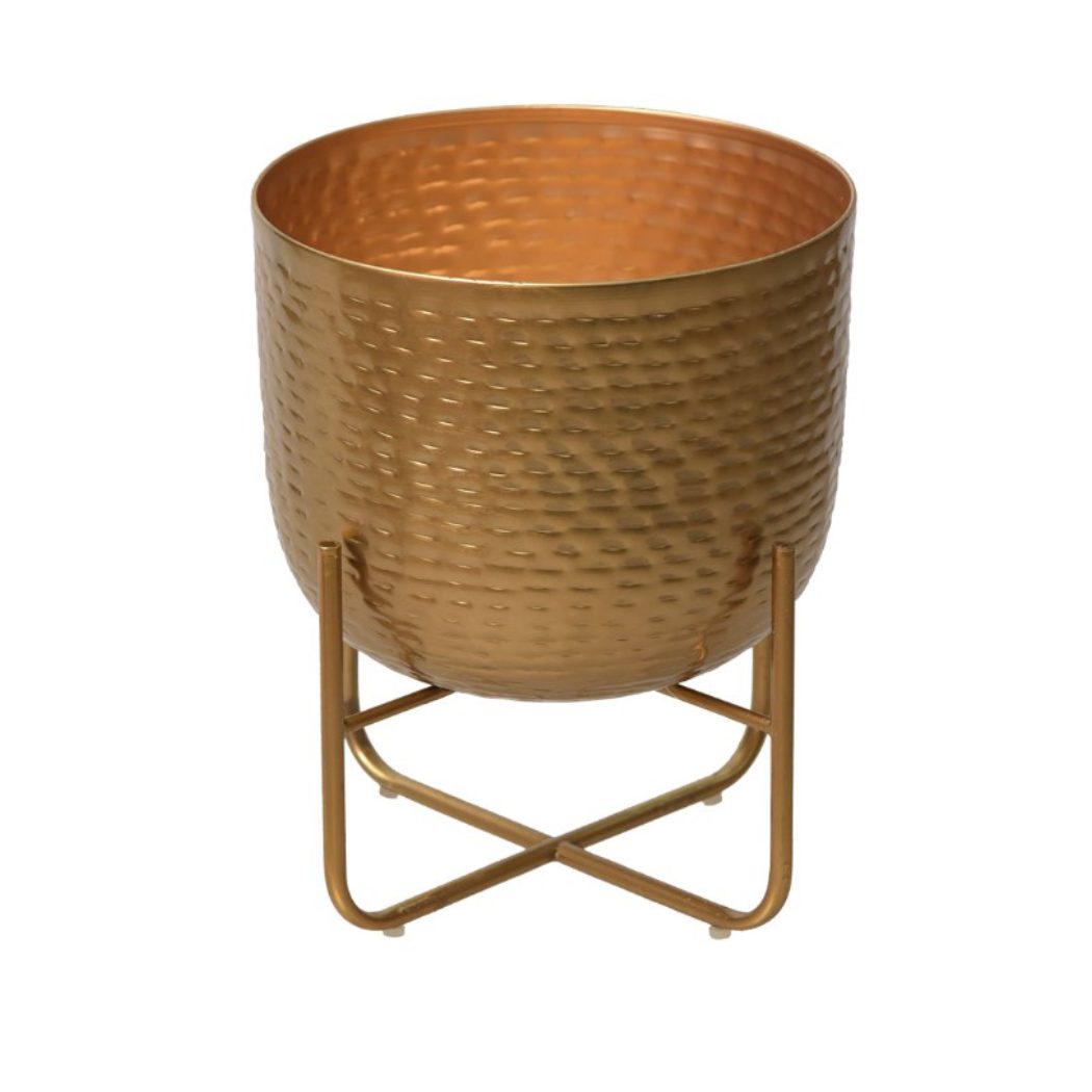 Metal Planter with Stand