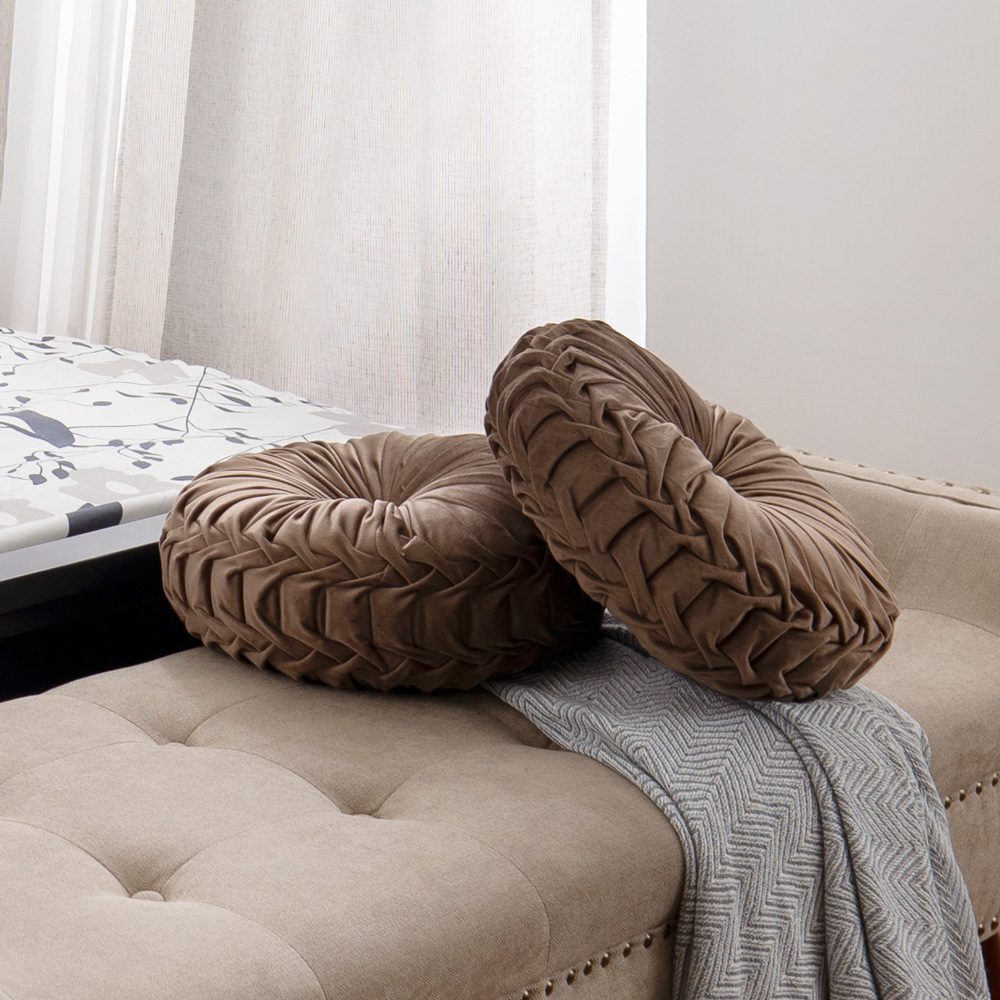 Ryder Tufted Round Cushion - Image 18
