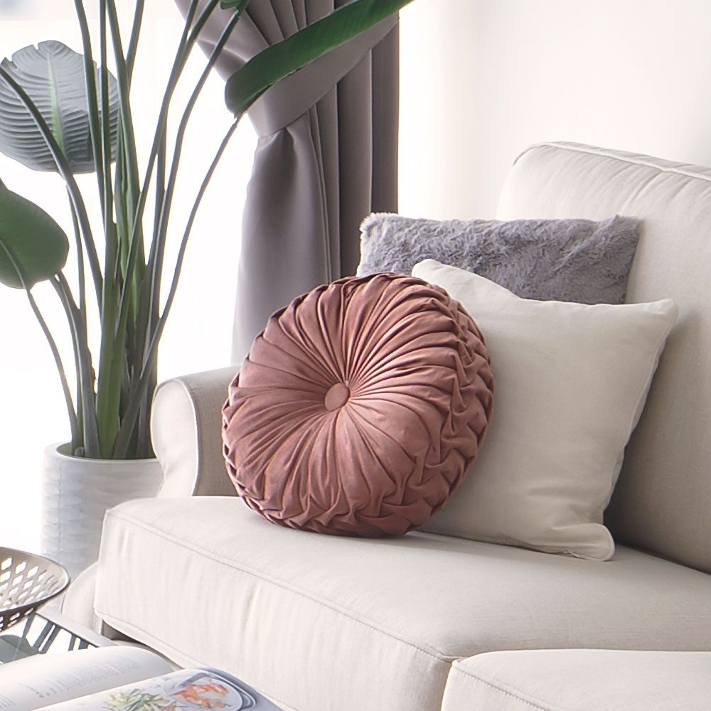 Ryder Tufted Round Cushion - Image 30