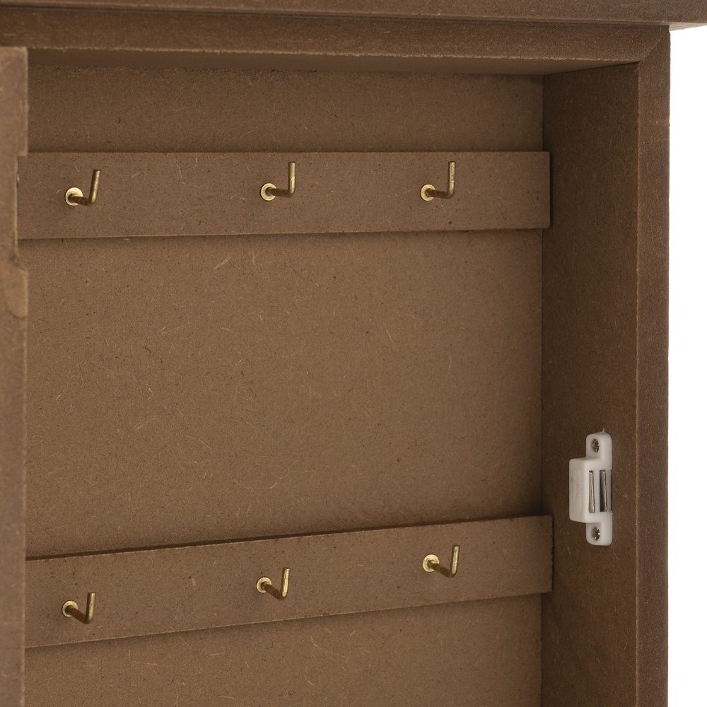 Wooden Key Box Brown - Image 11