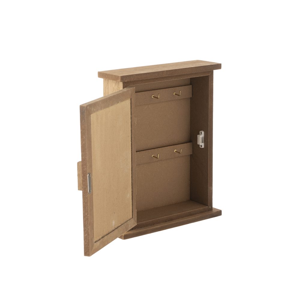 Wooden Key Box Brown