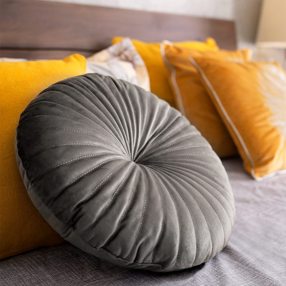 Grace Tufted Round Cushion - Image 6