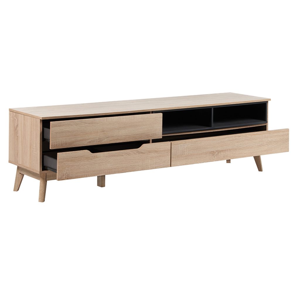 Rustic Scandinavian TV Cabinet - Image 4