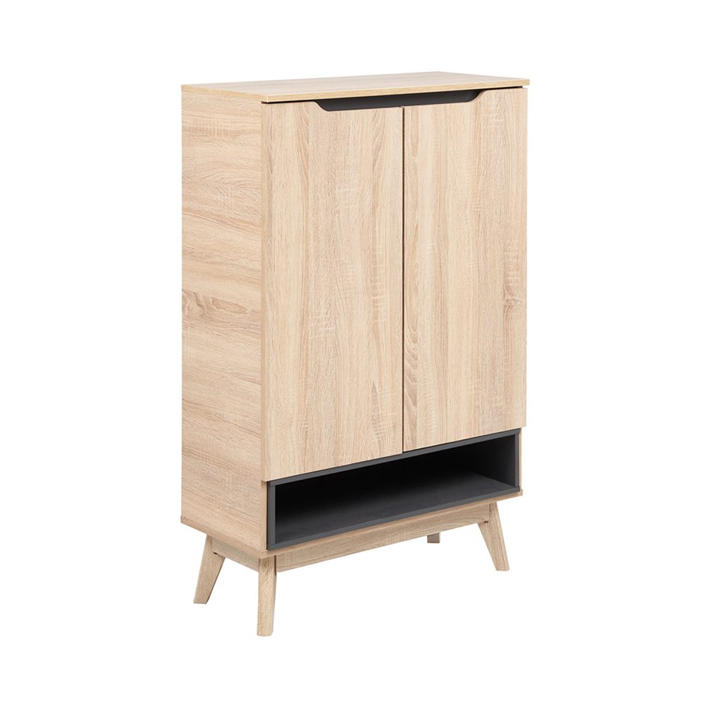 Rustic Scandinavian Shoe Cabinet