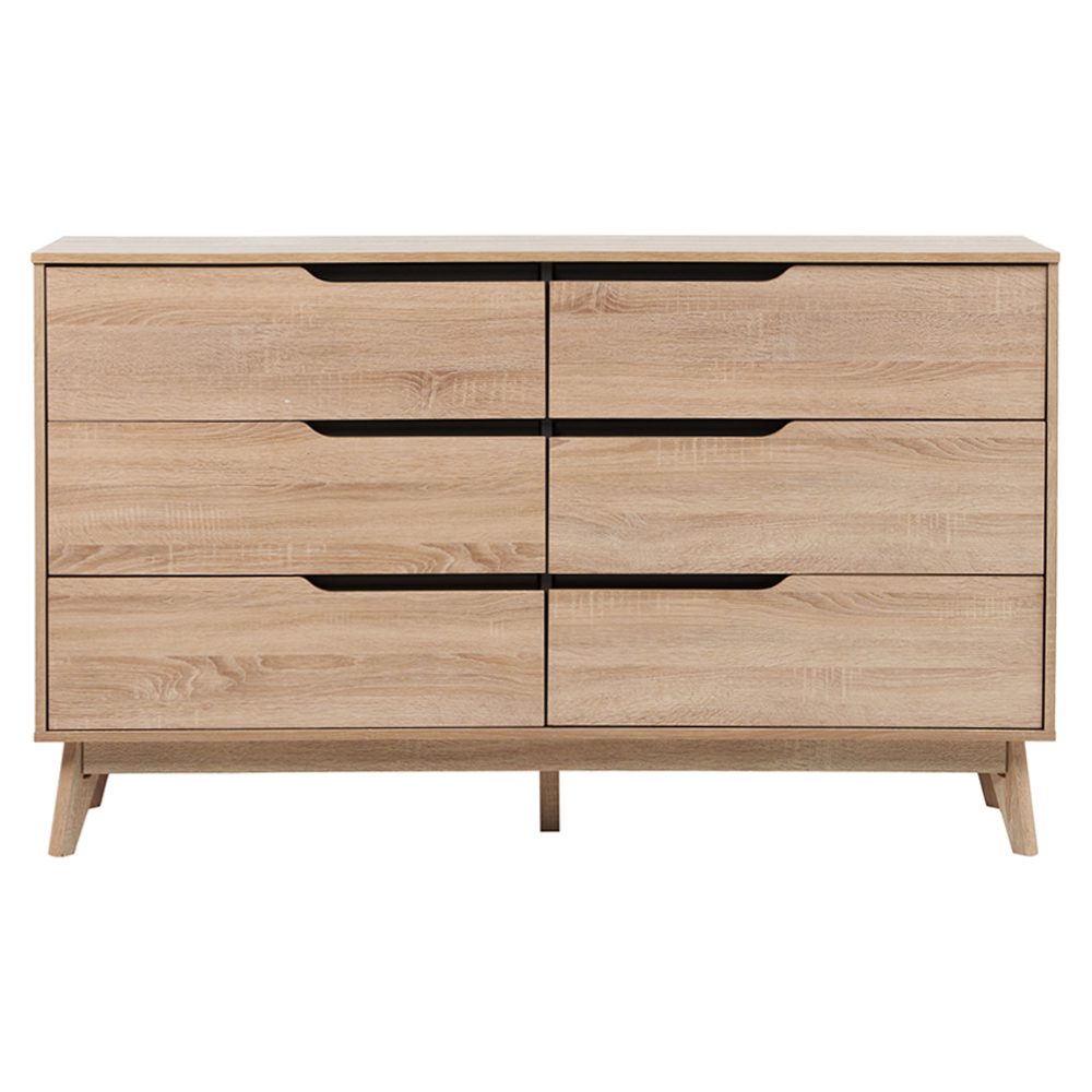 Rustic Scandinavian Chest (6 Drawers) - Image 2
