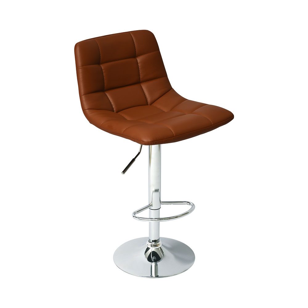 Zoshtac Adjustable Bar Stool with Backrest