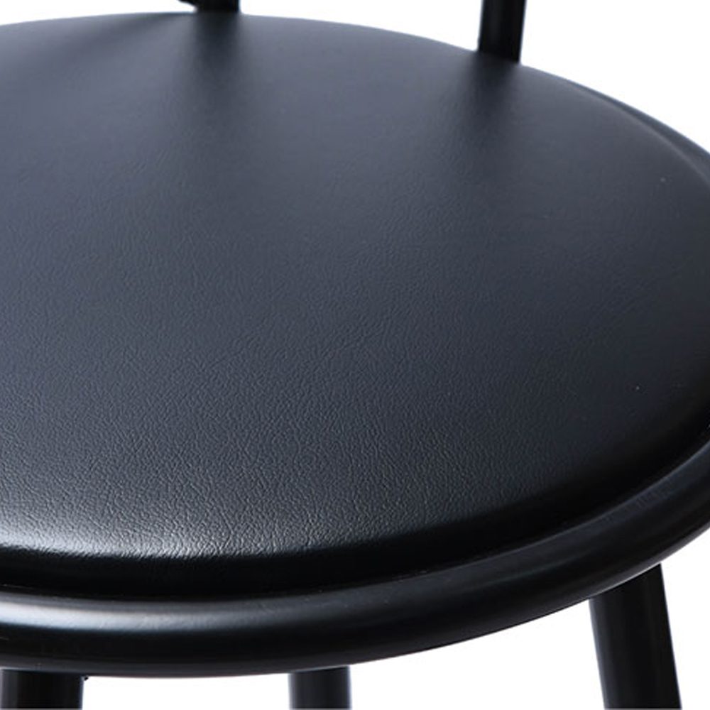Winfred Bar Stool with Backrest - Image 3