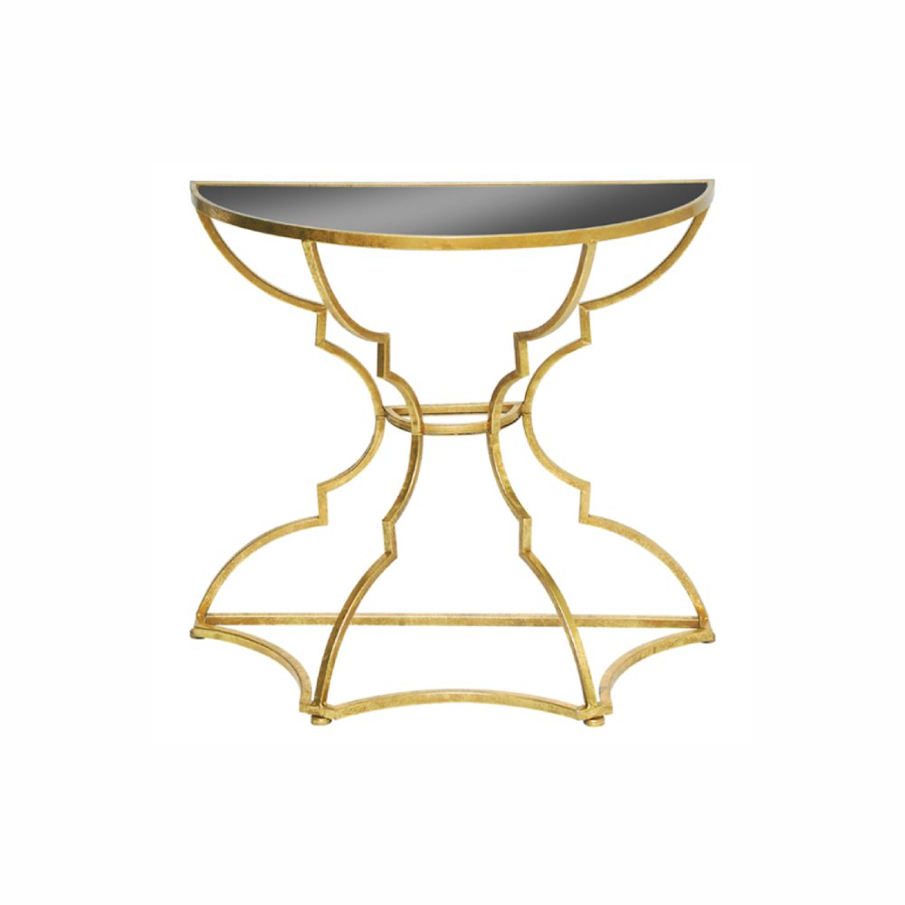 Lacey Half-Moon Console Table