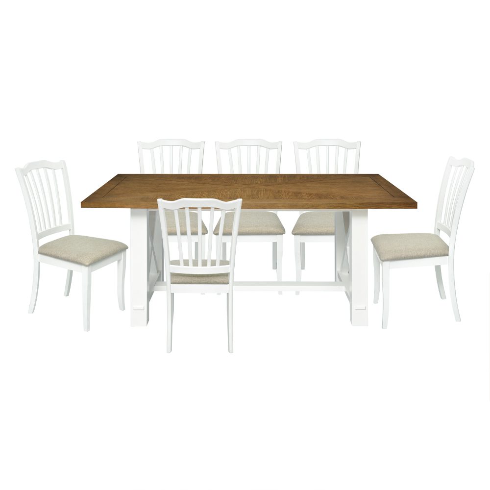 The Farmhouse Dining Set (6 Seater)