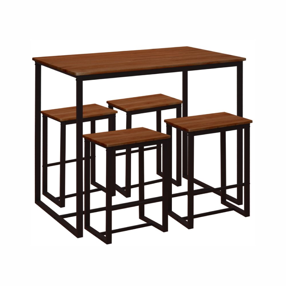 Camden Bar Dining Set (4 Seater) - Image 2
